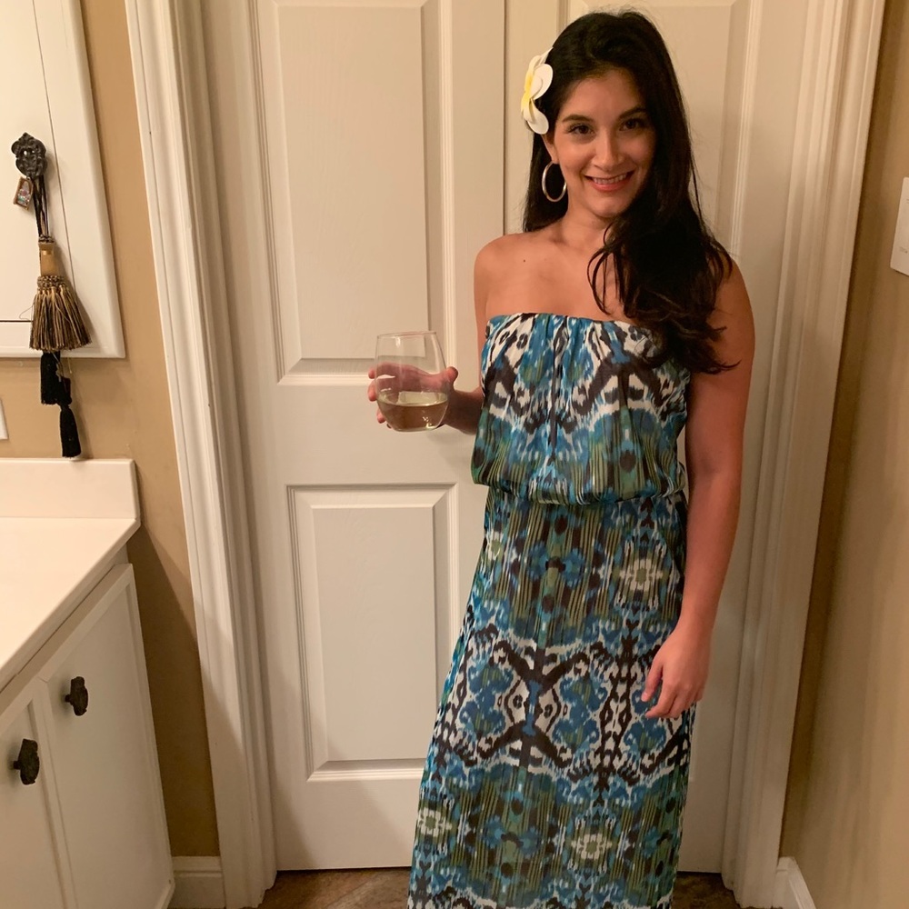 Summer Strapless Dress